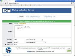 html validator